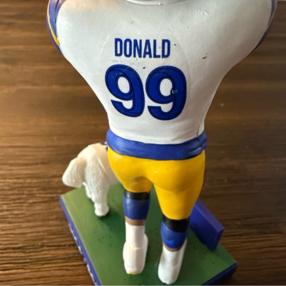 Los Angeles Rams NFL Football Aaron Donald #99 The GOAT Bobblehead 11/23/25 - Picture 12 of 14